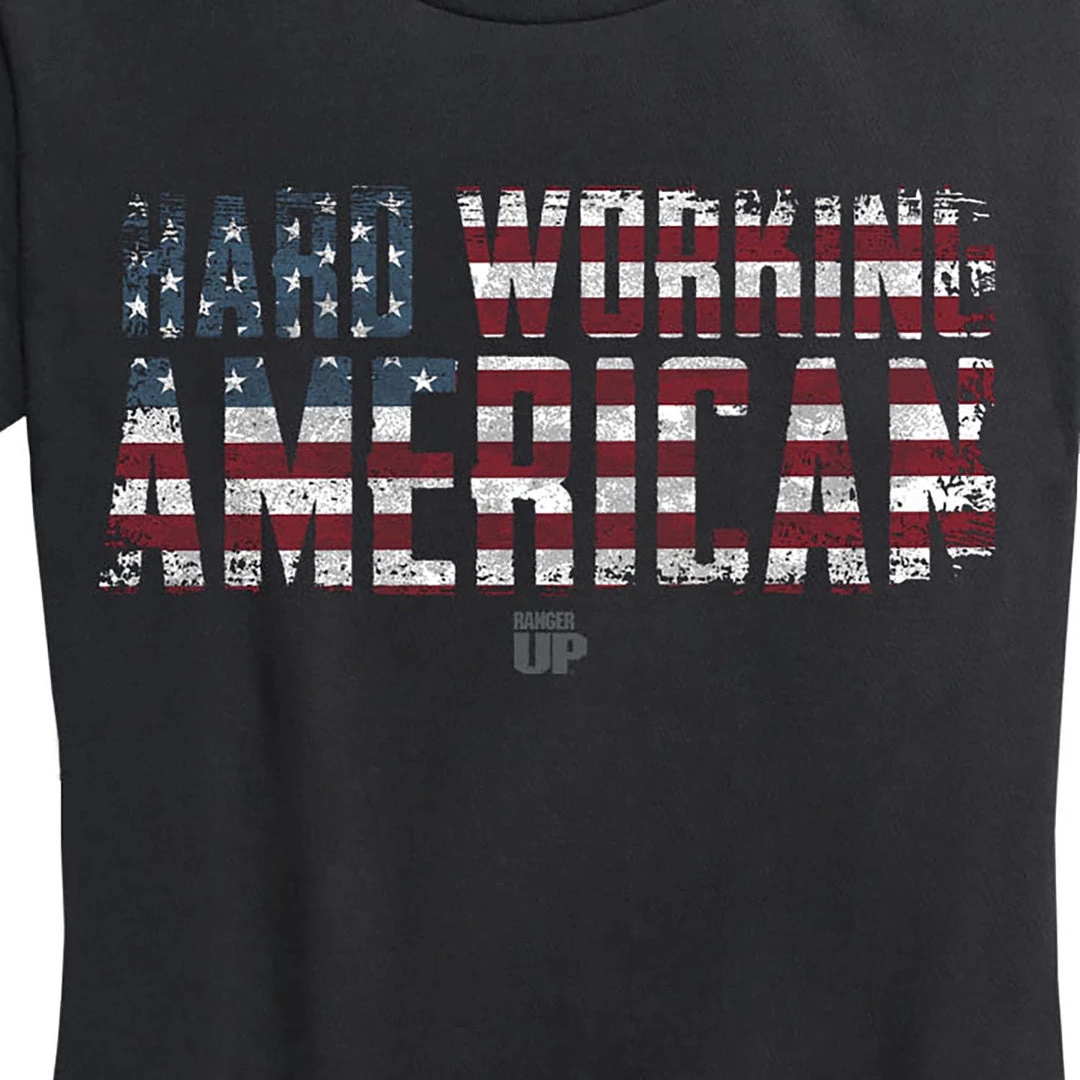 Ohio Women's Hard Working American Tee 4 Ohio Women's Hard Working American Tee