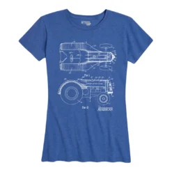 Ohio Women's Tractor Blueprint Tee