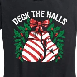 Ohio Christmas Women's Deck The Halls Tee