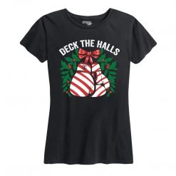 Ohio Christmas Women's Deck The Halls Tee