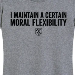 Ohio Statement T-Shirts Women's Moral Flexibility Tee