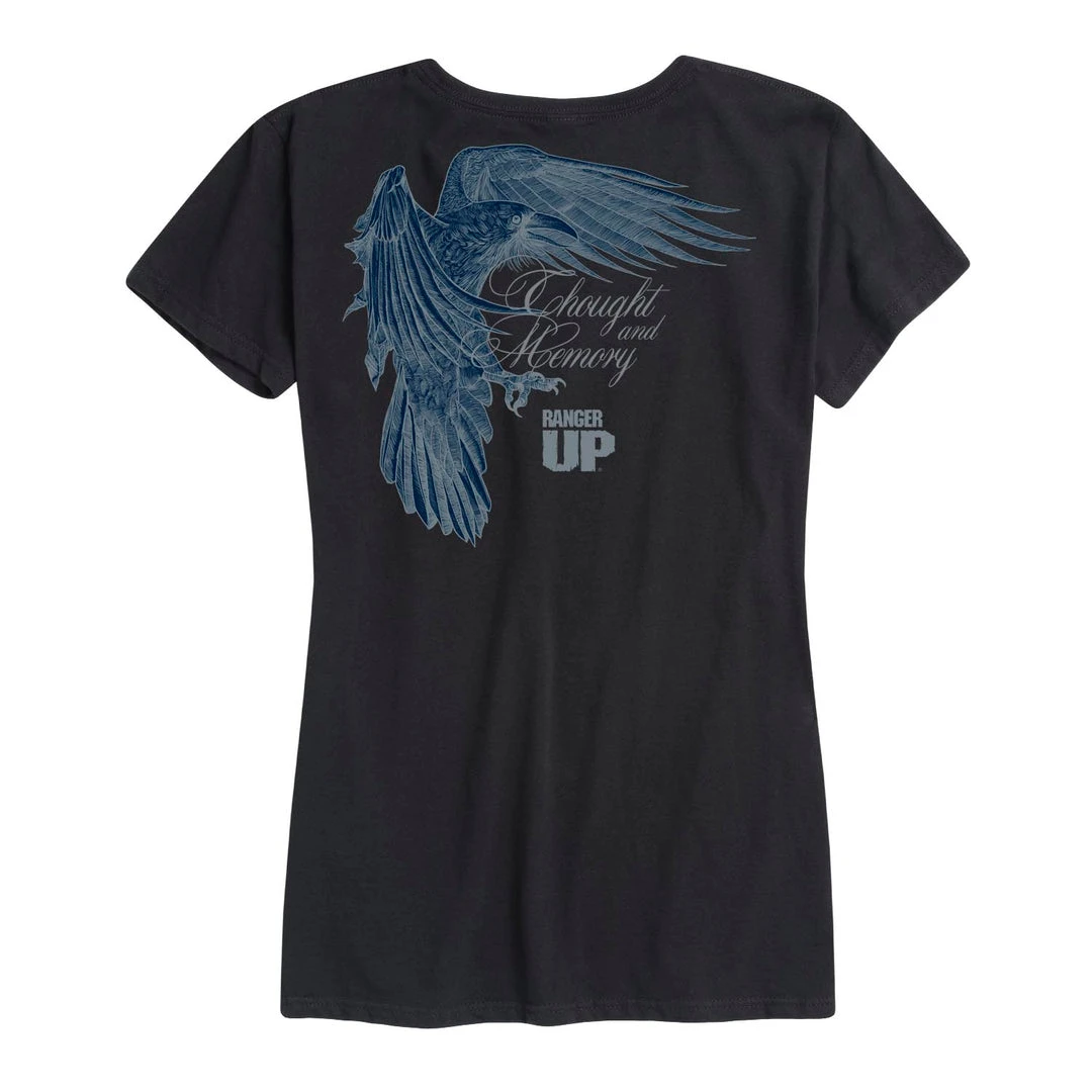 Ohio Women's Thought And Memory Raven Tee 4 Ohio Women's Thought And Memory Raven Tee