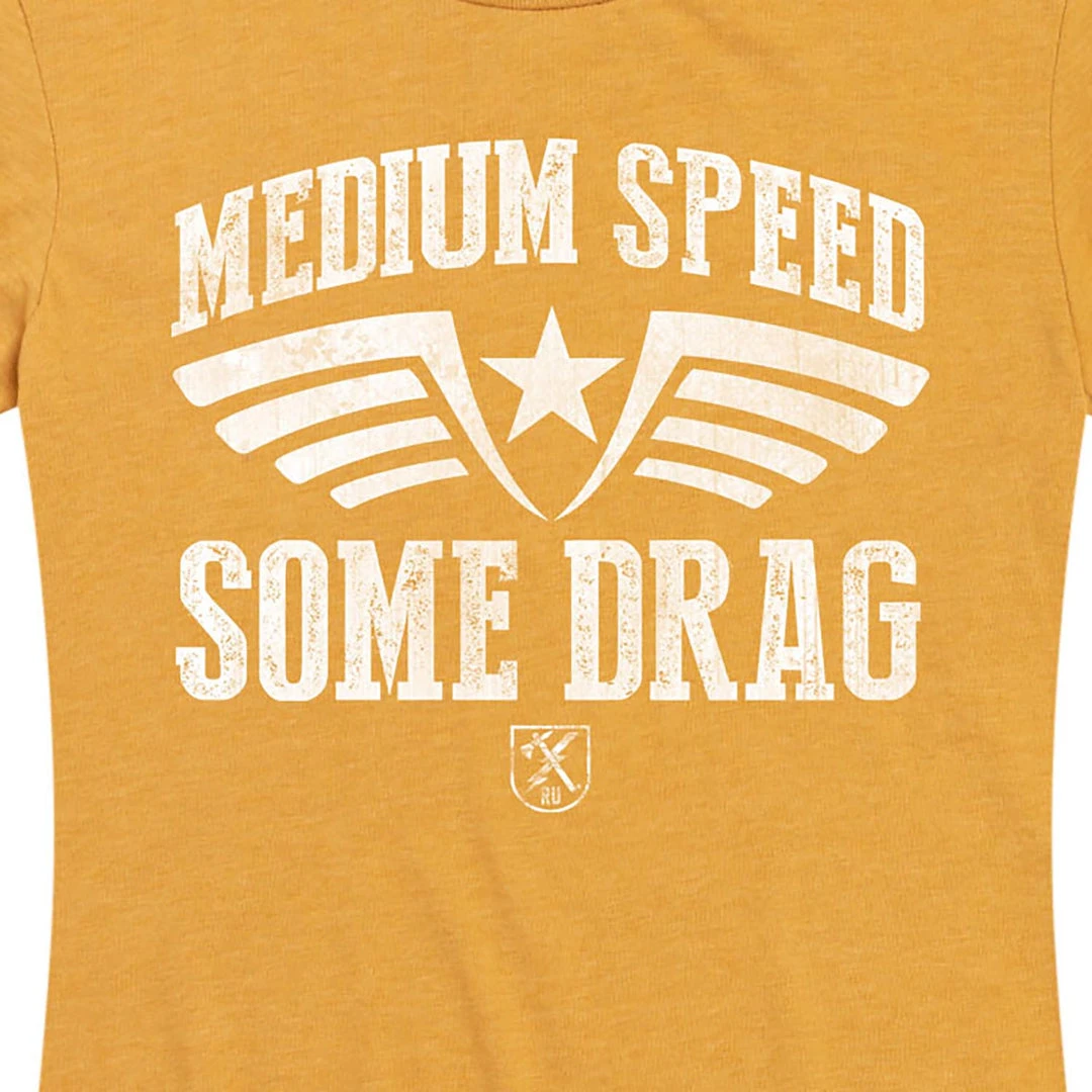 Ohio Star Spangled Summer Women's Medium Speed Tee Summer Banana 4 Ohio Star Spangled Summer Women's Medium Speed Tee Summer Banana