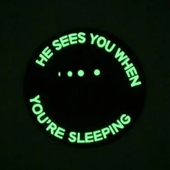 Ohio Sees You When Your Sleeping PVC Patch **GLOW IN THE DARK! ** PVC Patches