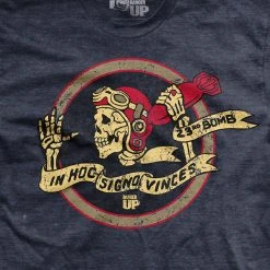 Ohio 23rd Bomb Skeleton Bomber T-Shirt