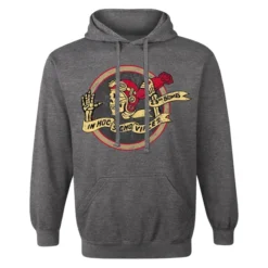 Ohio 23rd Skeleton Bomber Hoodie Men