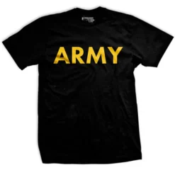 Ohio Army Black And Yellow PT T-Shirt Men