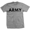 Ohio Army Gray PT T-Shirt Men 1 Ohio Army Gray PT T-Shirt Men