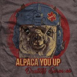 Ohio Medic / Corpsman Alpaca You Up Dustoff T-Shirt