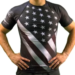 SV American Flag Rash Guard Men