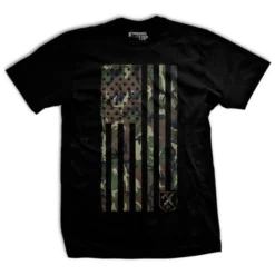 Ohio BDU Camo Flag T-Shirt Men
