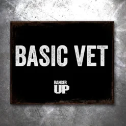 PTS Basic Vet Vintage Tin Sign