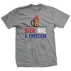 Ohio Star Spangled Summer Beer BBQ And Freedom T-Shirt