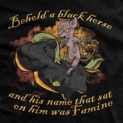 Ohio Men Black Horse T-Shirt