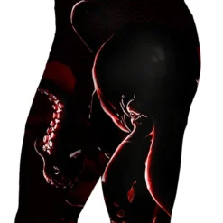 SV Men's Black Octopus Meggings