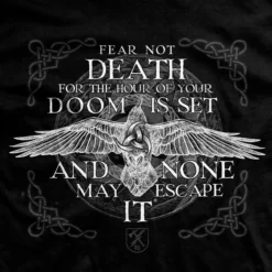 Ohio Black Raven Viking T-Shirt Men