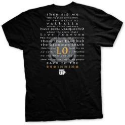Ohio Men Black Viking Valhalla T-Shirt