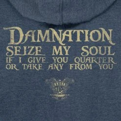 Ohio Blackbeard Damnation Navy Hoodie Men