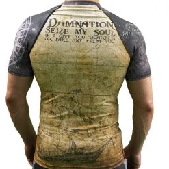 SV Blackbeard Damnation Rash Guard The Black Flag