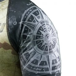 SV Blackbeard Damnation Rash Guard The Black Flag