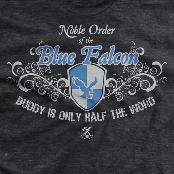 Ohio Blue Falcon T-Shirt Men 4 Ohio Blue Falcon T-Shirt Men