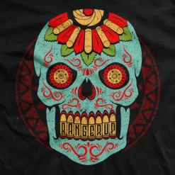 Ohio Halloween - Blue Sugar Skull T-Shirt Men