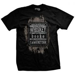 Ohio Books, Whiskey And Ammunition T-Shirt