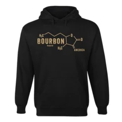 Ohio Men Bourbon Molecule Hoodie