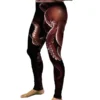 SV Men's Brown Octopus Meggings