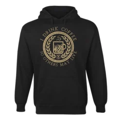 Ohio I Drink Coffee Hoodie