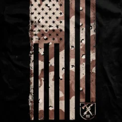 Ohio Men Chocolate Chip Camo Flag T-Shirt