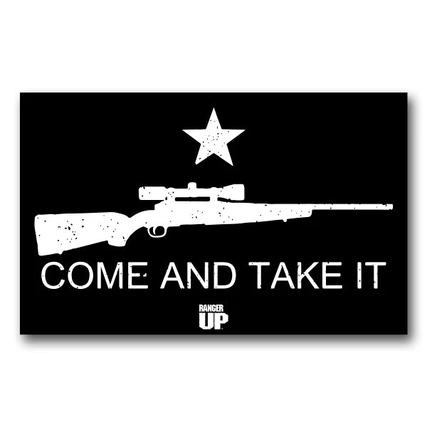 Ohio Come And Take It Rifle Sticker Ohio Come And Take It Rifle Sticker