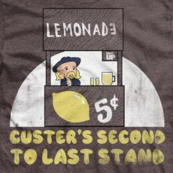 Ohio Men Custer's Second To Last Stand T-Shirt
