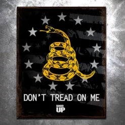 PTS DTOM Snake Vintage Tin Sign