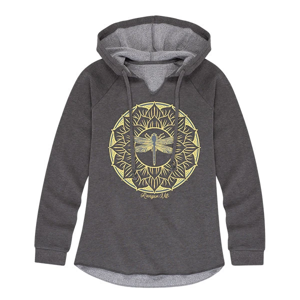 Ohio Women's Dragonfly Mandala Hoodie Hoodies 3 Ohio Women's Dragonfly Mandala Hoodie Hoodies