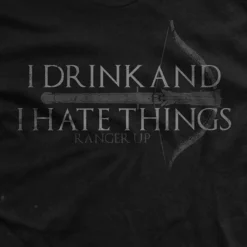 Ohio Men I Drink And I Hate Things T-Shirt