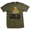 Ohio Men Ducking Army T-Shirt