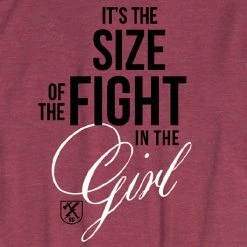 Ohio Women's Fight In The Girl Tee Red