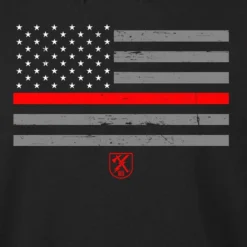 Ohio Men Thin Red Line Hoodie
