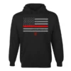 Ohio Men Thin Red Line Hoodie
