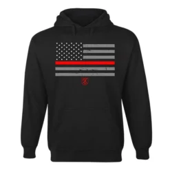 Ohio Men Thin Red Line Hoodie