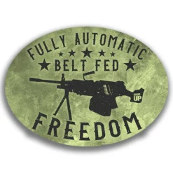 Ohio Fully Automatic Freedom Sticker Veteran