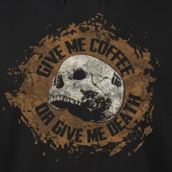 Ohio Give Me Coffee Or Give Me Death Hoodie Men