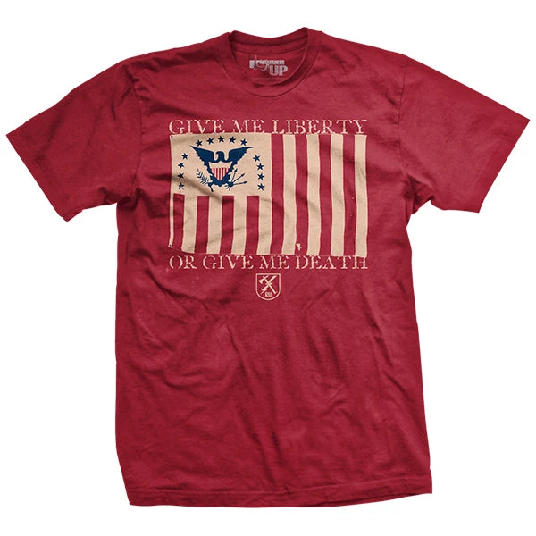 Ohio Give Me Liberty - Red - T-Shirt Men 3 Ohio Give Me Liberty - Red - T-Shirt Men