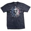 Ohio Holy Warrior God, Guns, And Old Glory T-Shirt