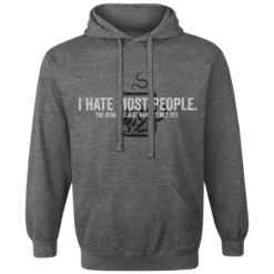 Ohio I Hate Most People Hoodie