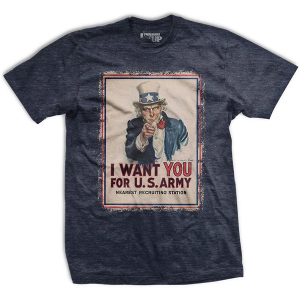 Ohio Uncle Sam I Want You T-Shirt Men 3 Ohio Uncle Sam I Want You T-Shirt Men