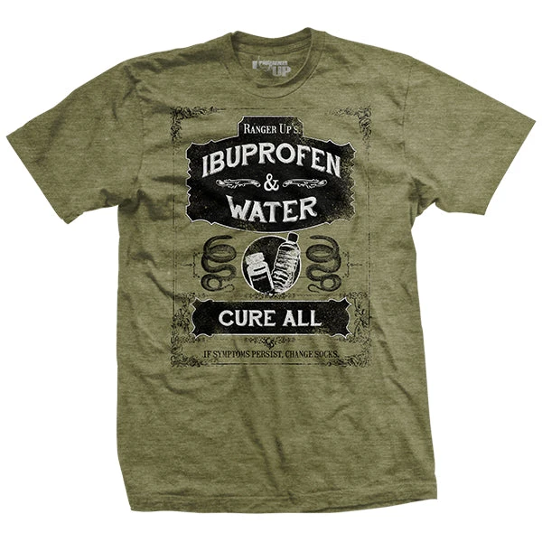 Ohio Ibuprofen And Water Cure-All T-Shirt Medic / Corpsman 3 Ohio Ibuprofen And Water Cure-All T-Shirt Medic / Corpsman