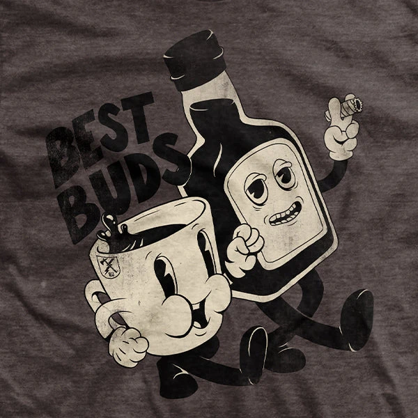 Ohio Irish Coffee Best Buds T-Shirt Whisky & Bad Decisions 4 Ohio Irish Coffee Best Buds T-Shirt Whisky & Bad Decisions