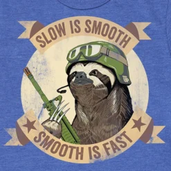 Ohio Kids Slow Is Smooth Sloth Tee